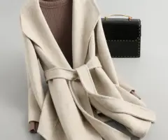 Stylish Wool Women Long Coat Stridex Clothing Sale Offer